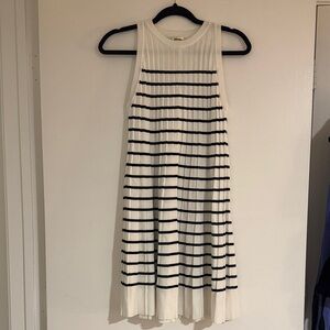 Striped Sleeveless Dress